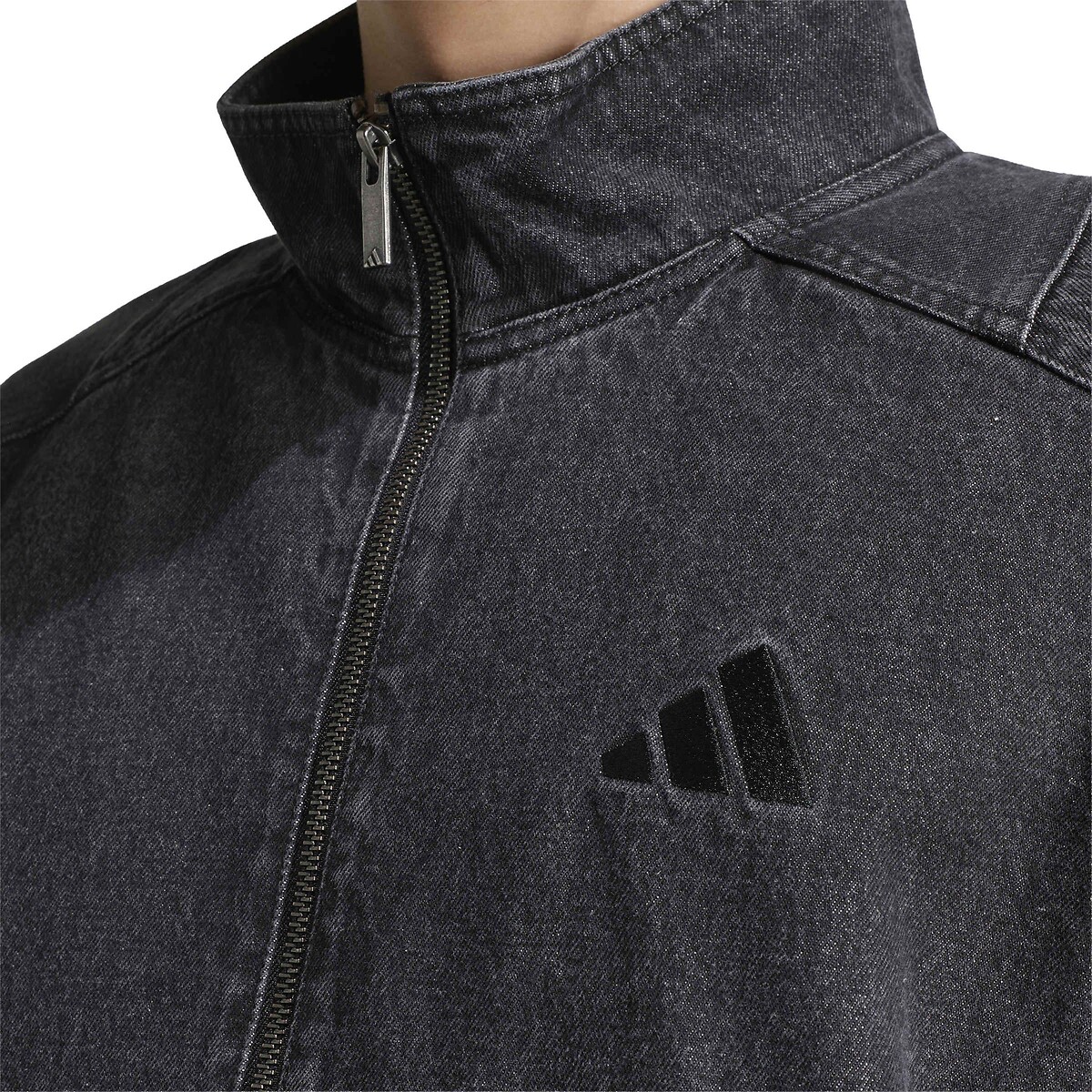 Veste denim, loose fit, STADIUM noir, ADIDAS SPORTSWEAR