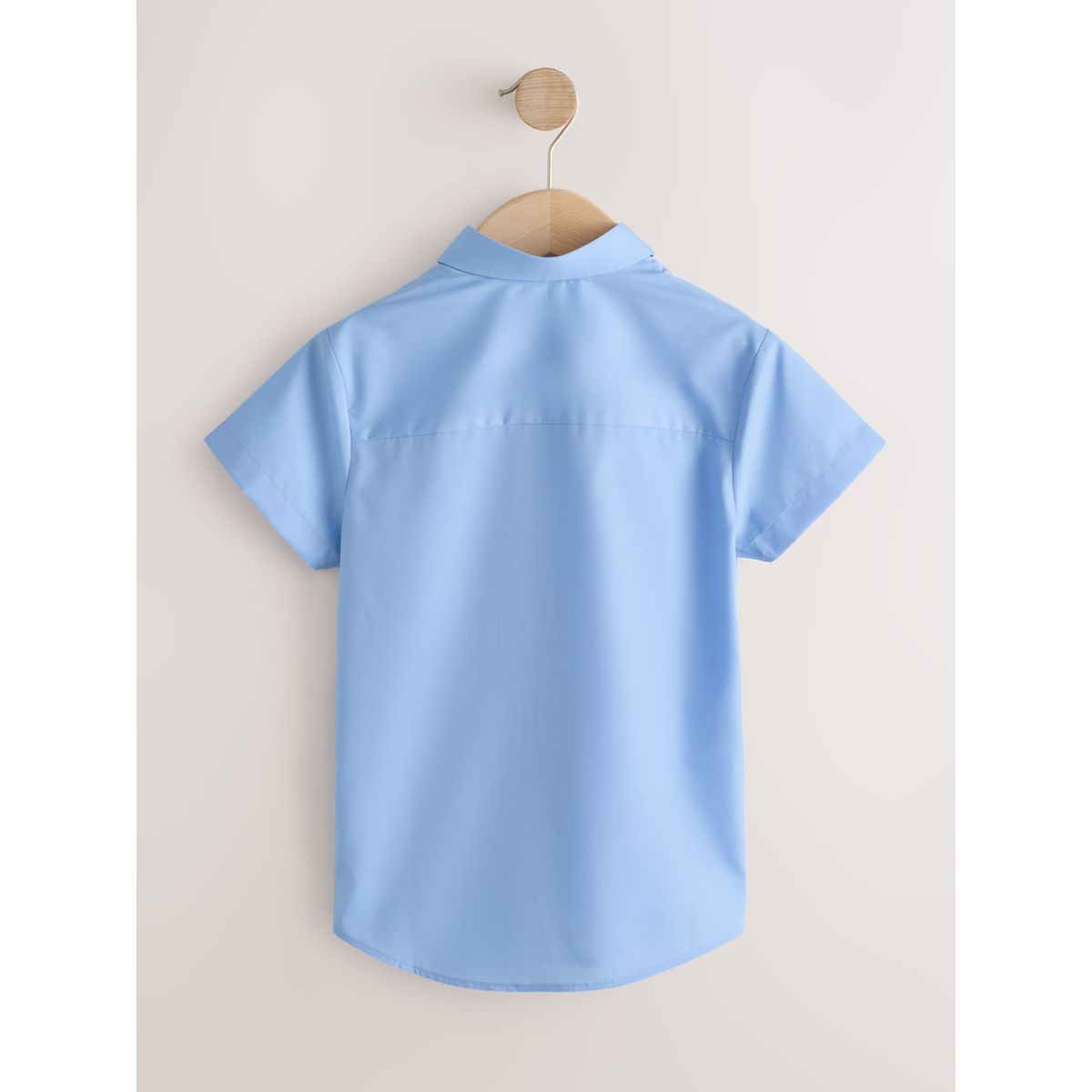 Chemise d'école à manches courtes, lot de 3 bleu, NEXT