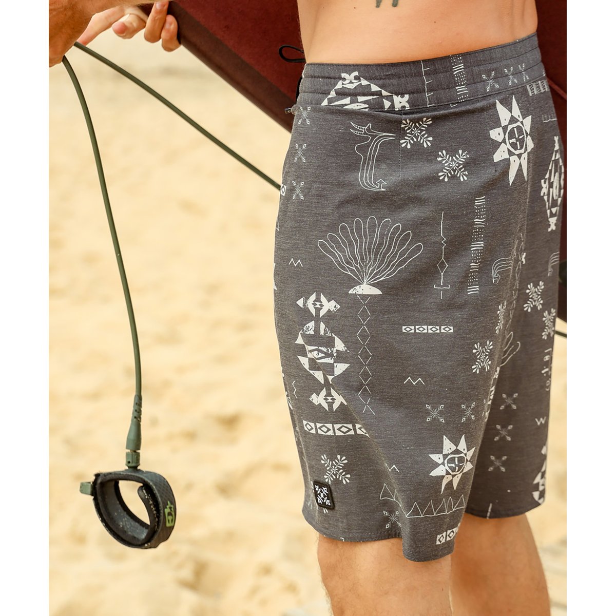 Boardshort SNAP noir, OXBOW