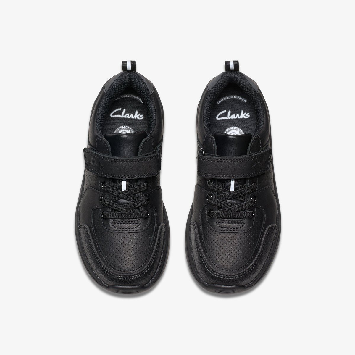 Derbies Cuir Coupe Large DAZE BRIGHT K noir, CLARKS