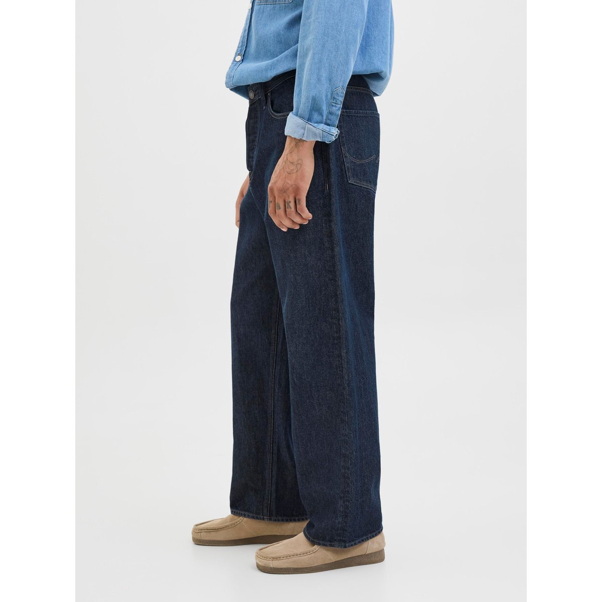 Jean Baggy Fit blue denim, JACK & JONES