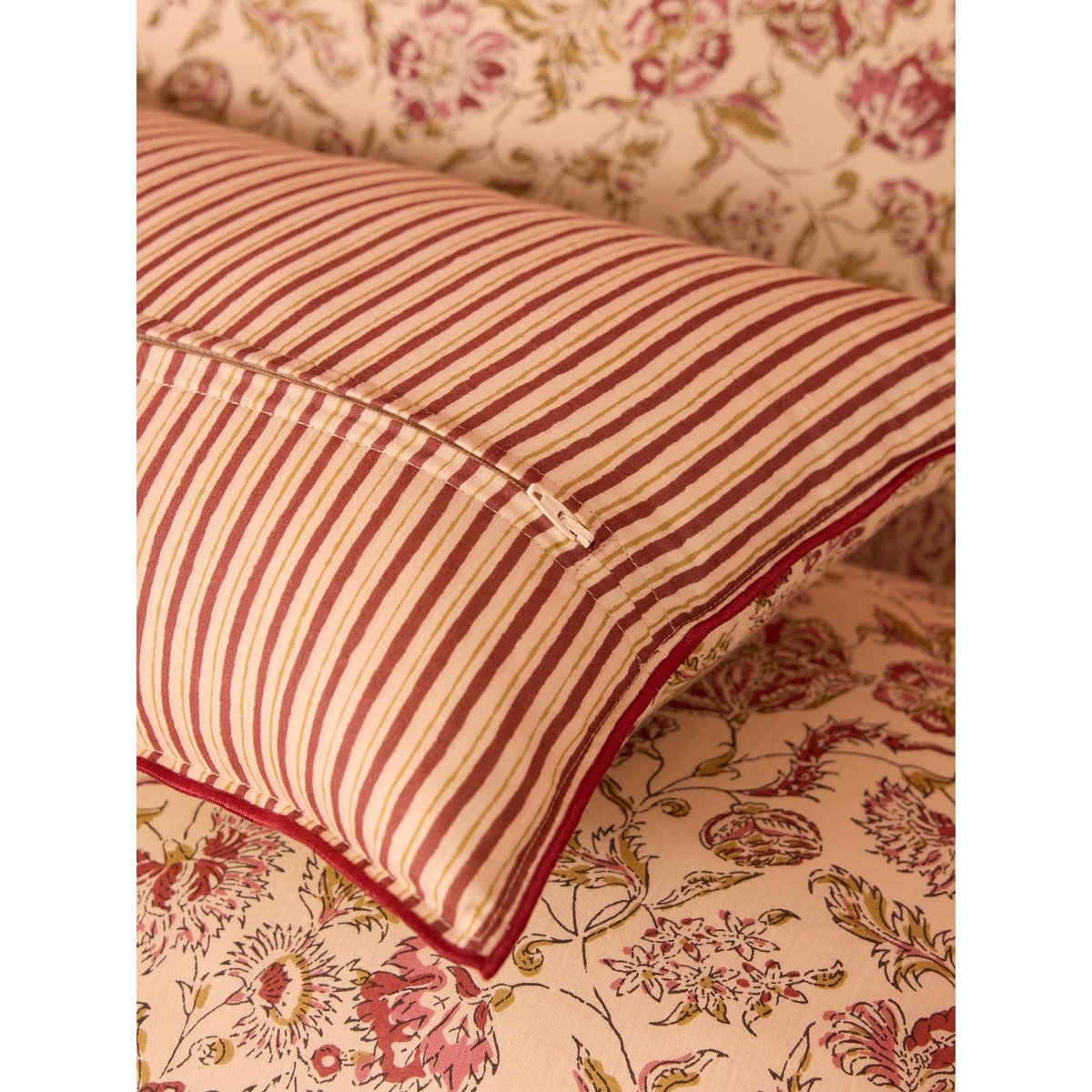 Housse de coussin imprimé indien PENJAB imprimé penjab, CYRILLUS