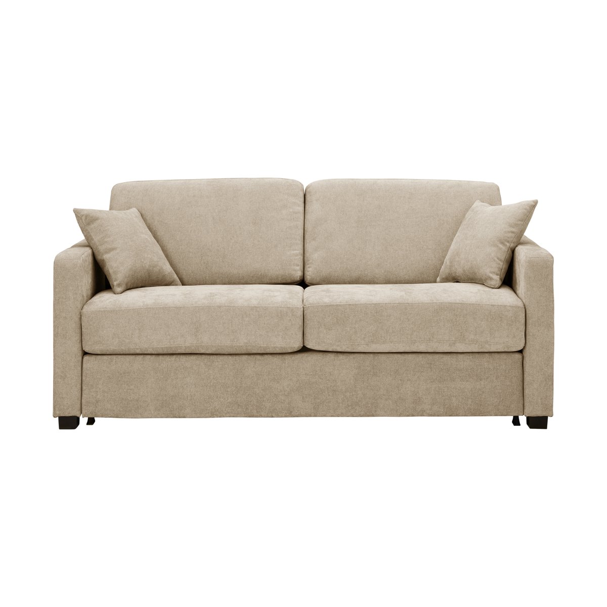 Canapé convertible tissu - PARME naturel, CAMIF