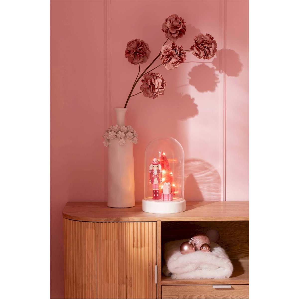 Vase fleur en céramique fait main blanc, RECOLLECTION