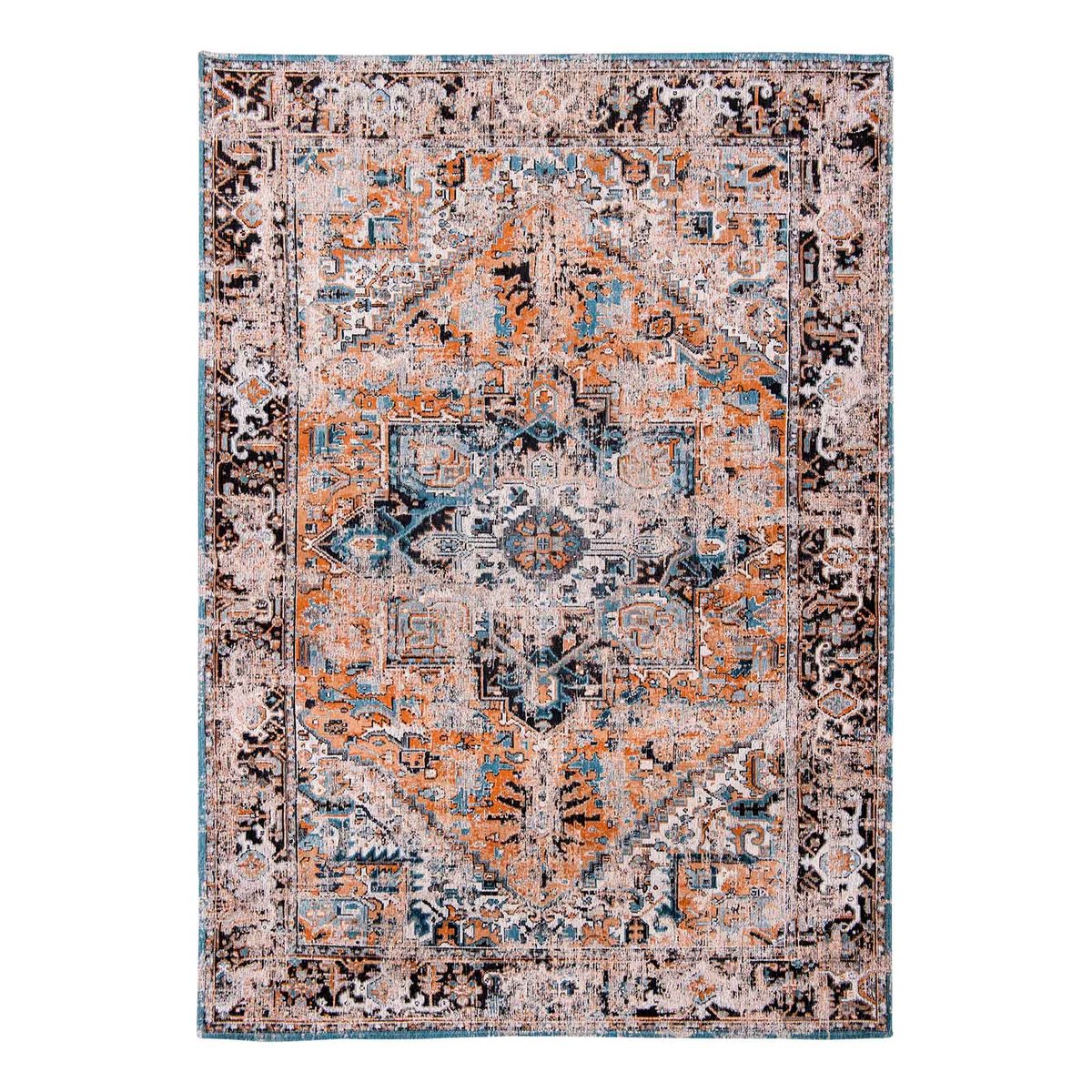 Tapis intérieur/extérieur tissé plat RESAY rose, NOVATREND