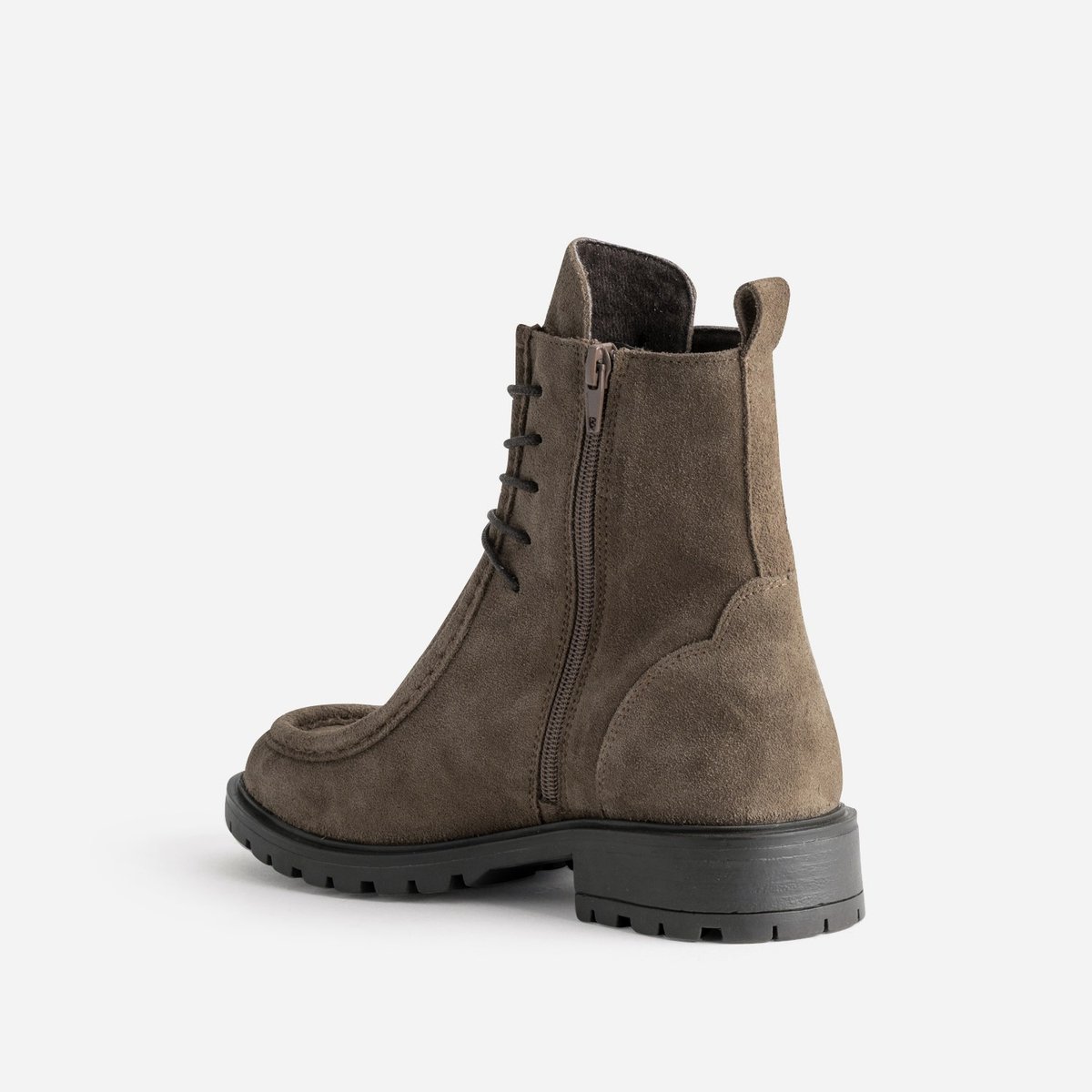 Boots en cuir LUCIANA taupe, ERAM