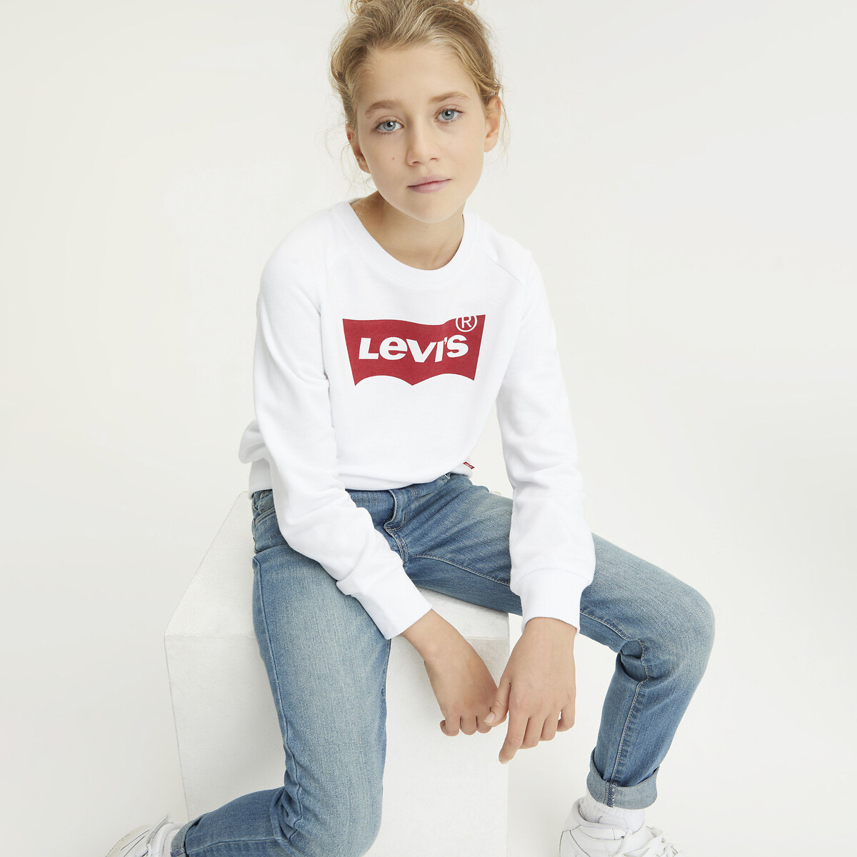 Vaquero 710 Super skinny azul , LEVI'S KIDS
