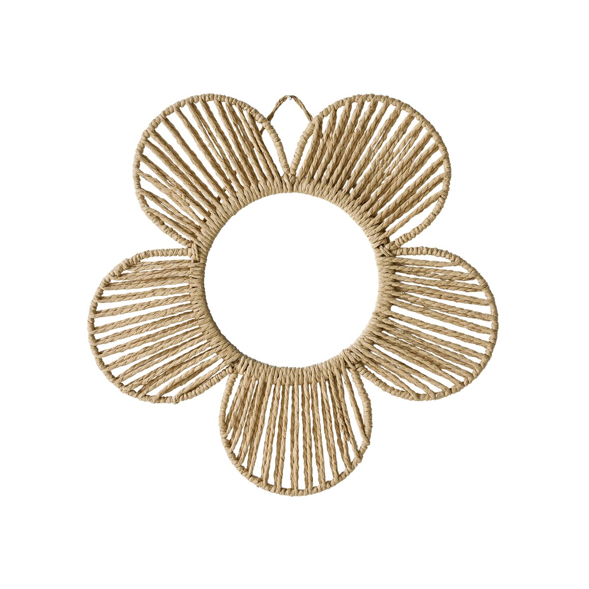 Miroir Fleur beige, VERTBAUDET