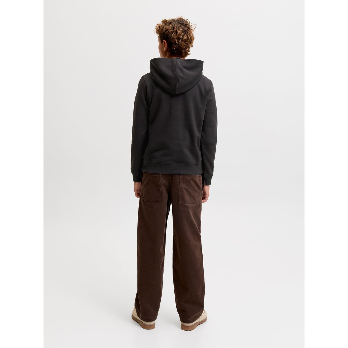 Sweat À Capuche black 1, JACK & JONES JUNIOR