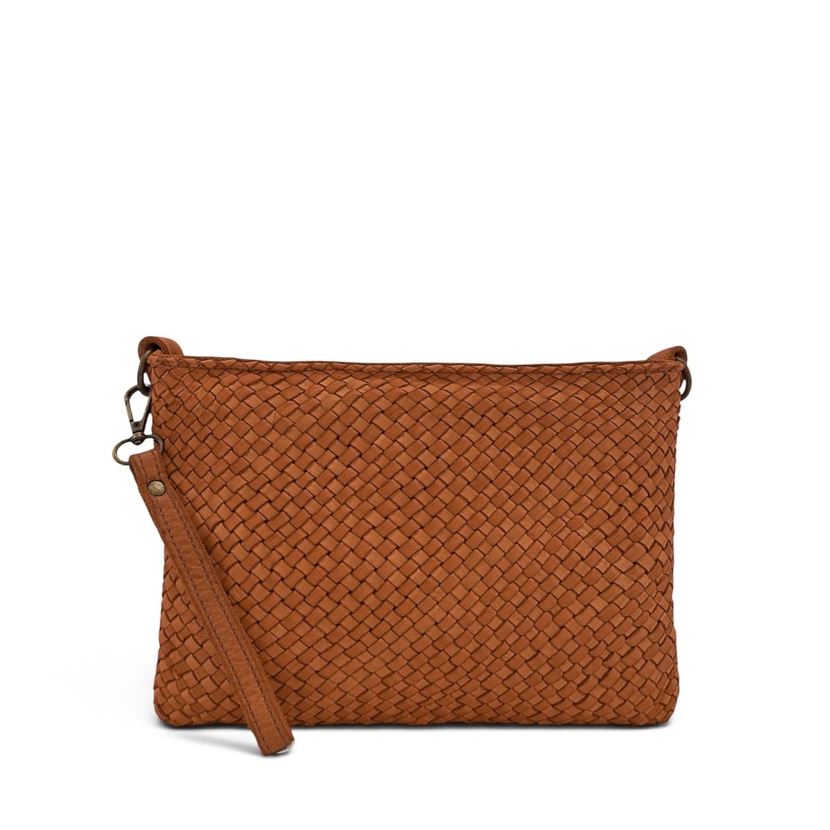 Sac à main en cuir italien haut de gamme MISS JOE camel, OH MY BAG