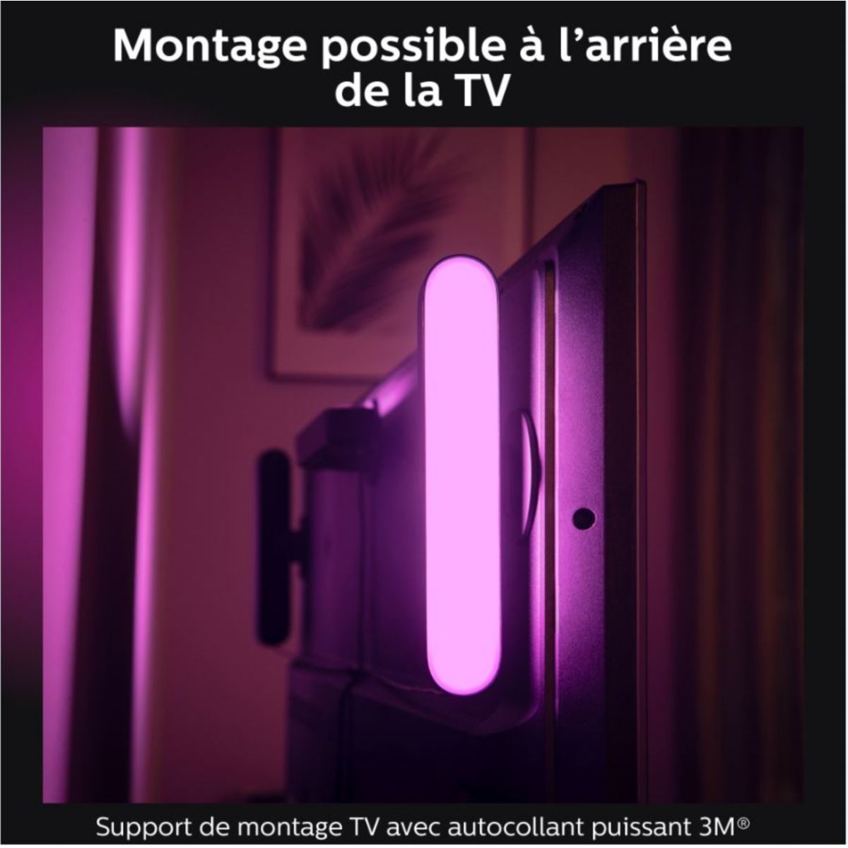Lampe connectée Play White&Color Ambiance couleur unique, PHILIPS HUE