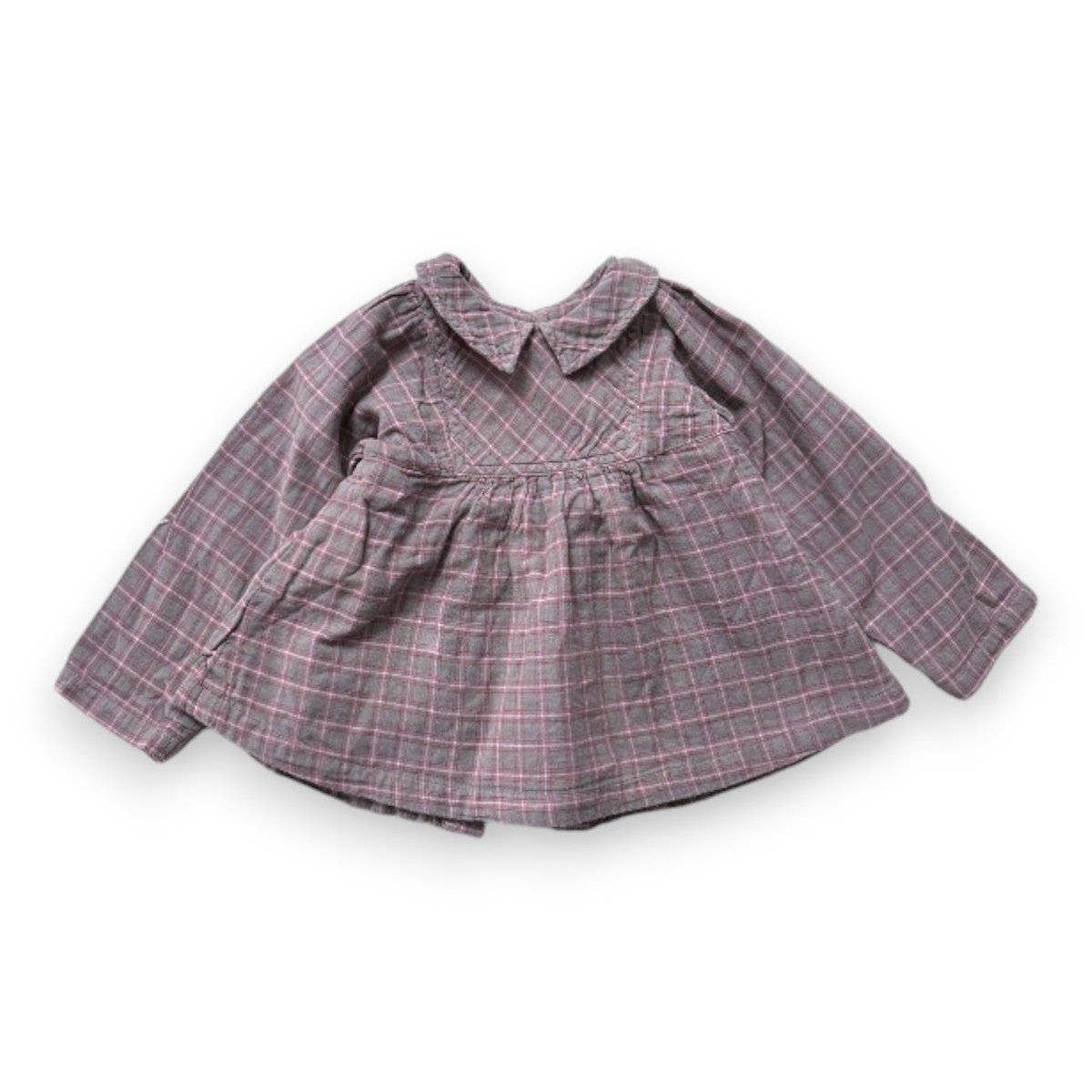 Blouse bébé - Très bon état gris, PETIT BATEAU
