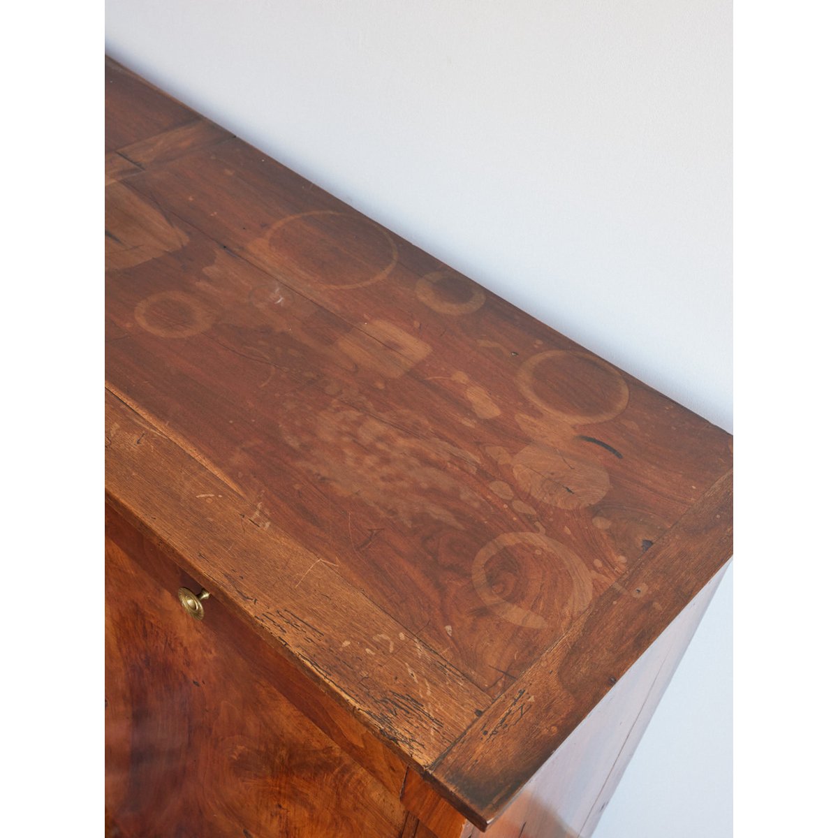 Enfilade style Empire en bois Margaret N°477 - Bon état bois foncé, DEBONGOUT