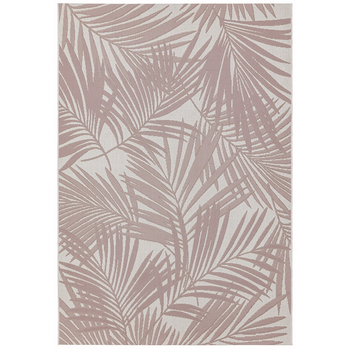 Tapis intérieur extérieur LOBBY PALM rose, NOVATREND