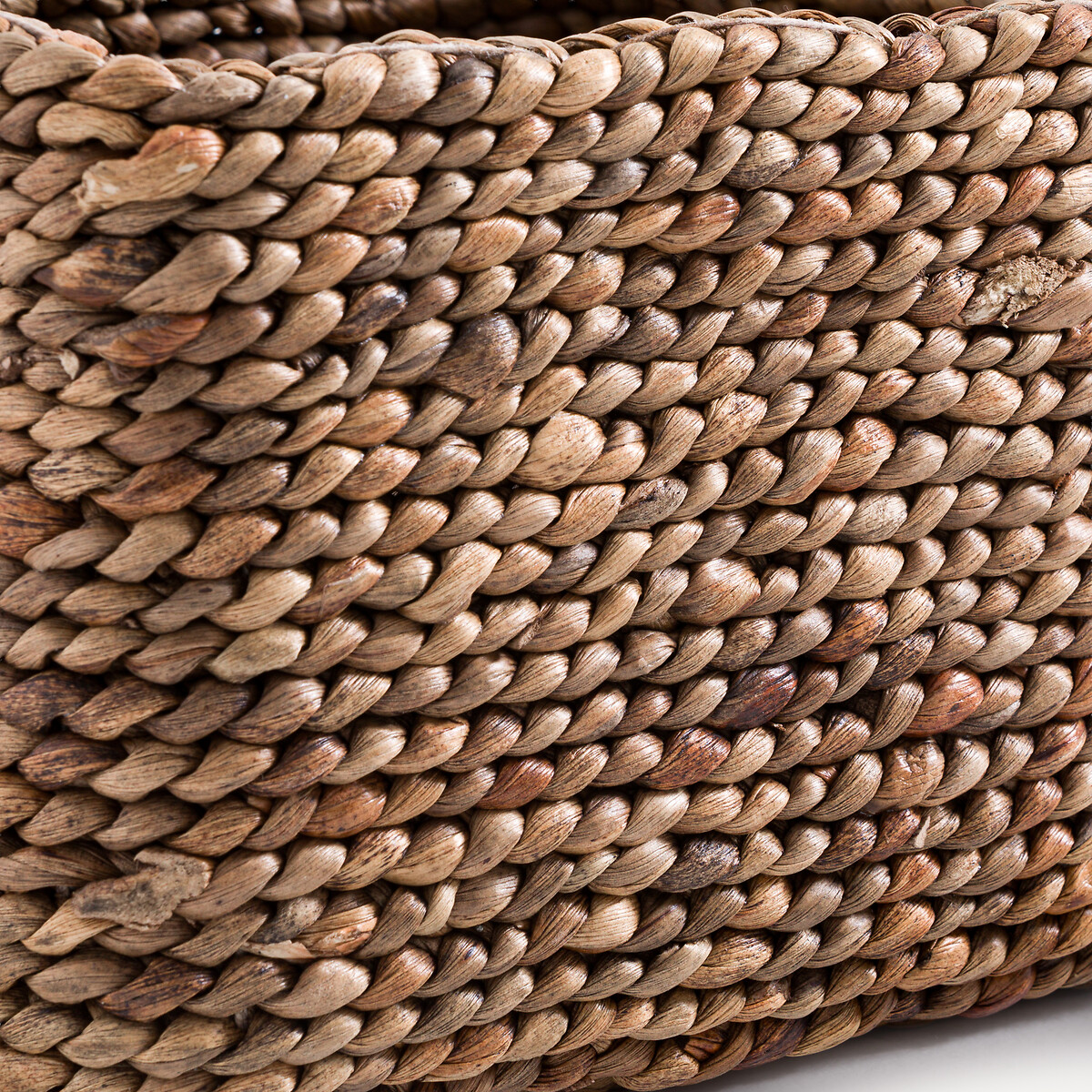 Panier tressé en jacinthe d'eau, petit modèle, RAGA naturel, AM.PM