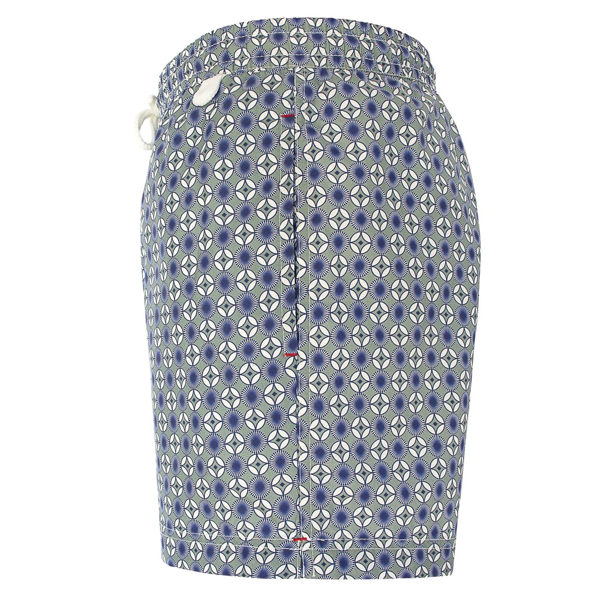 Short de bain MONTAUK 462 Sixties spiral gris, LES LOULOUS DE LA PLAGE