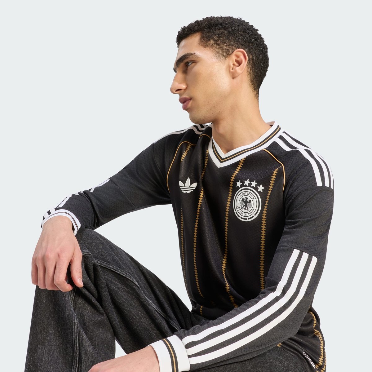 Maillot Manches Longues Third Allemagne 26 black, adidas Performance