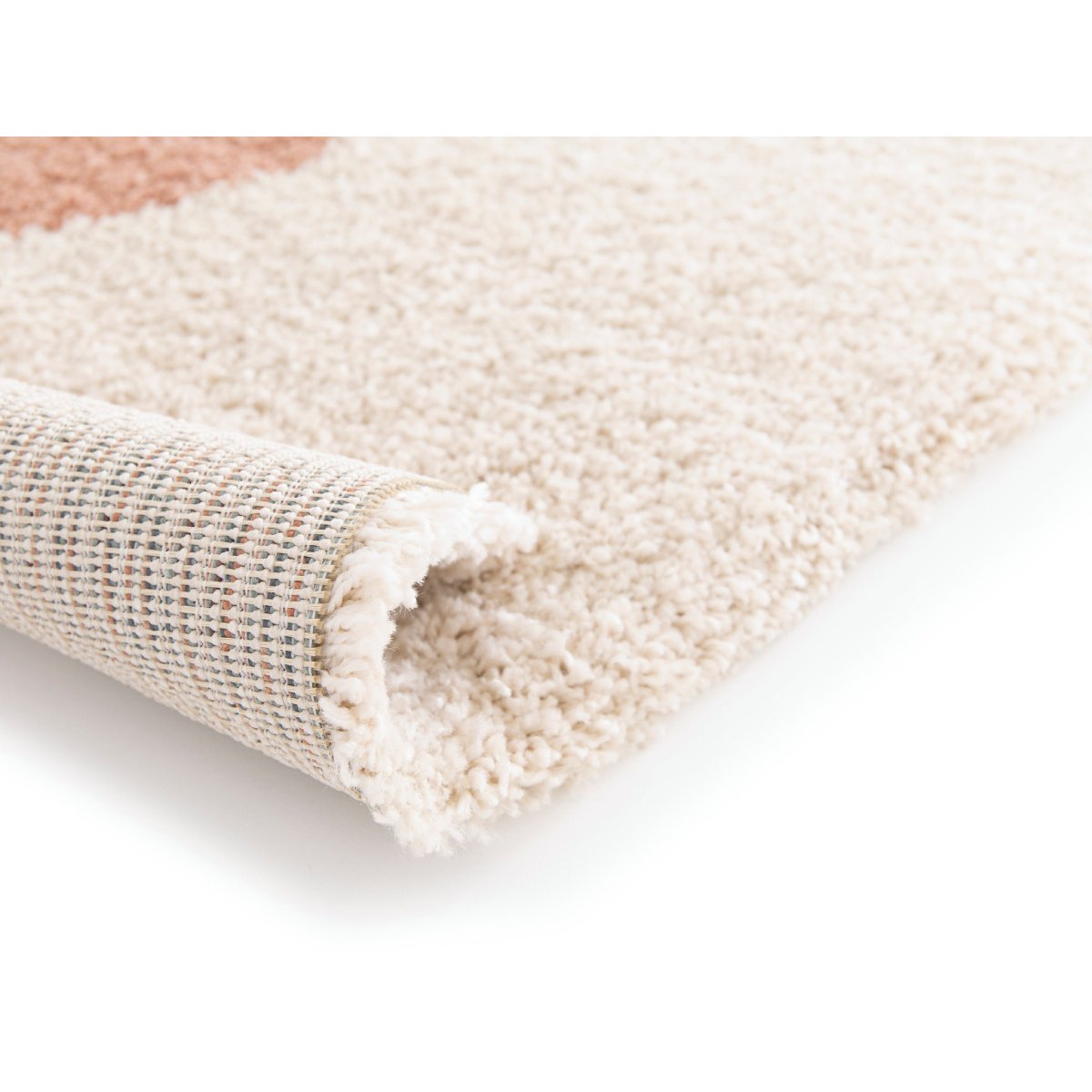 Tapis poils mi-longs style moderne, ADELINE jaune, BOBOCHIC