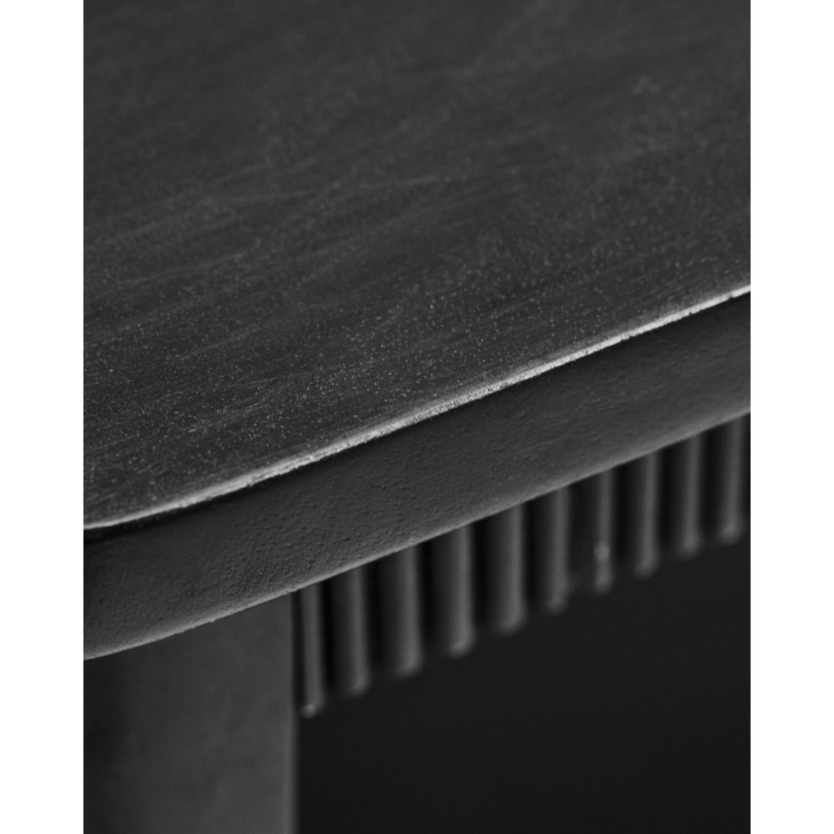 Console en bois de manguier Balance noir, HOUSE DOCTOR