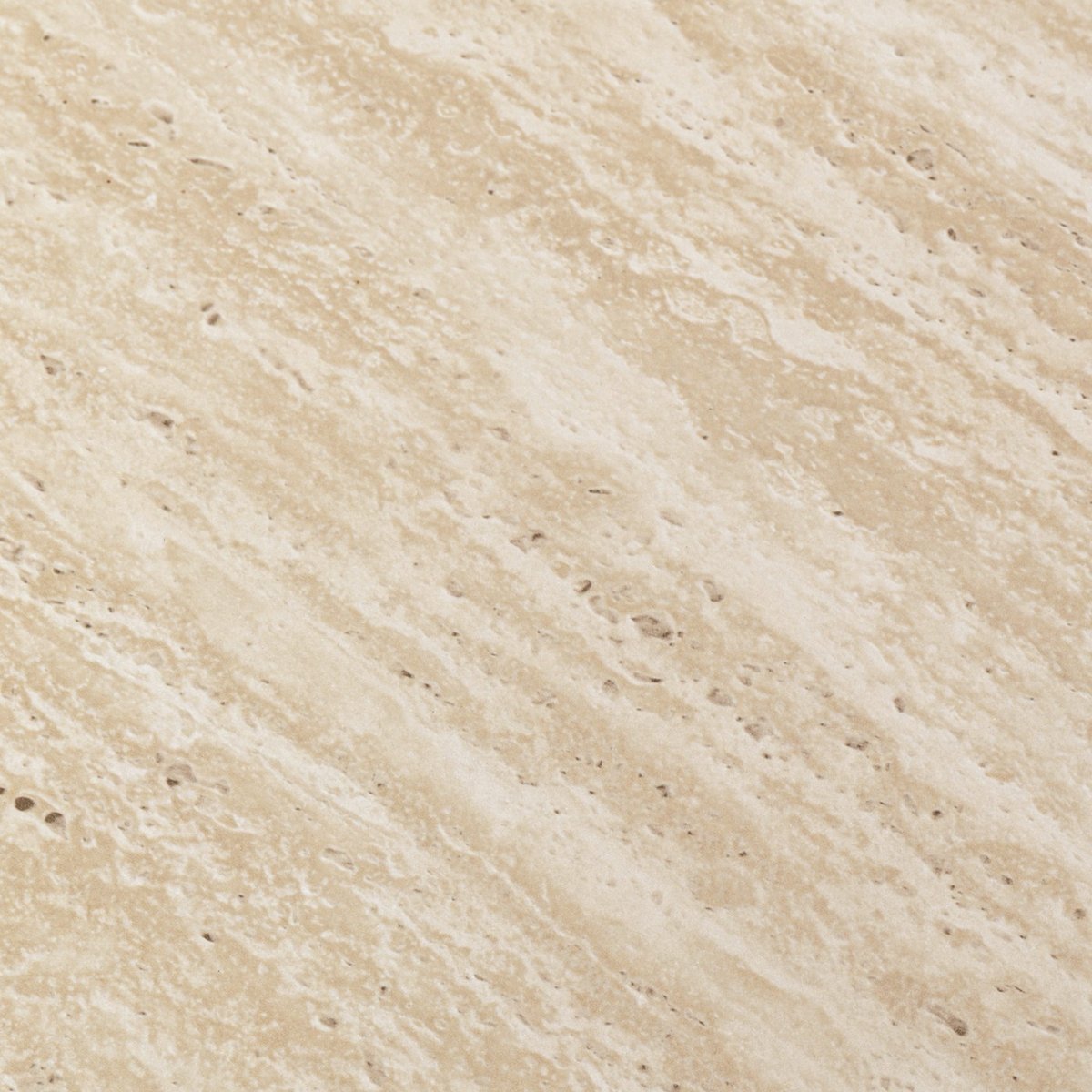 Table d'appoint carrée imitation pierre, TRAVERTINO beige, KARE DESIGN