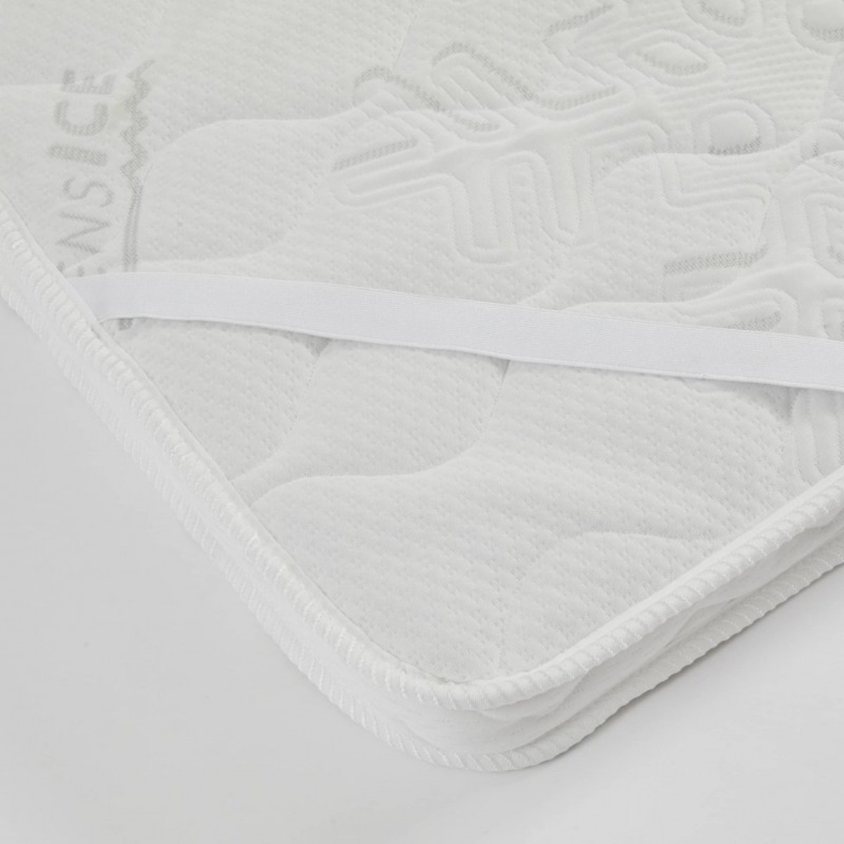 Surmatelas Mémoire de Forme Rafraîchissant Adulte blanc, LES MATELAS DE MORPHEE