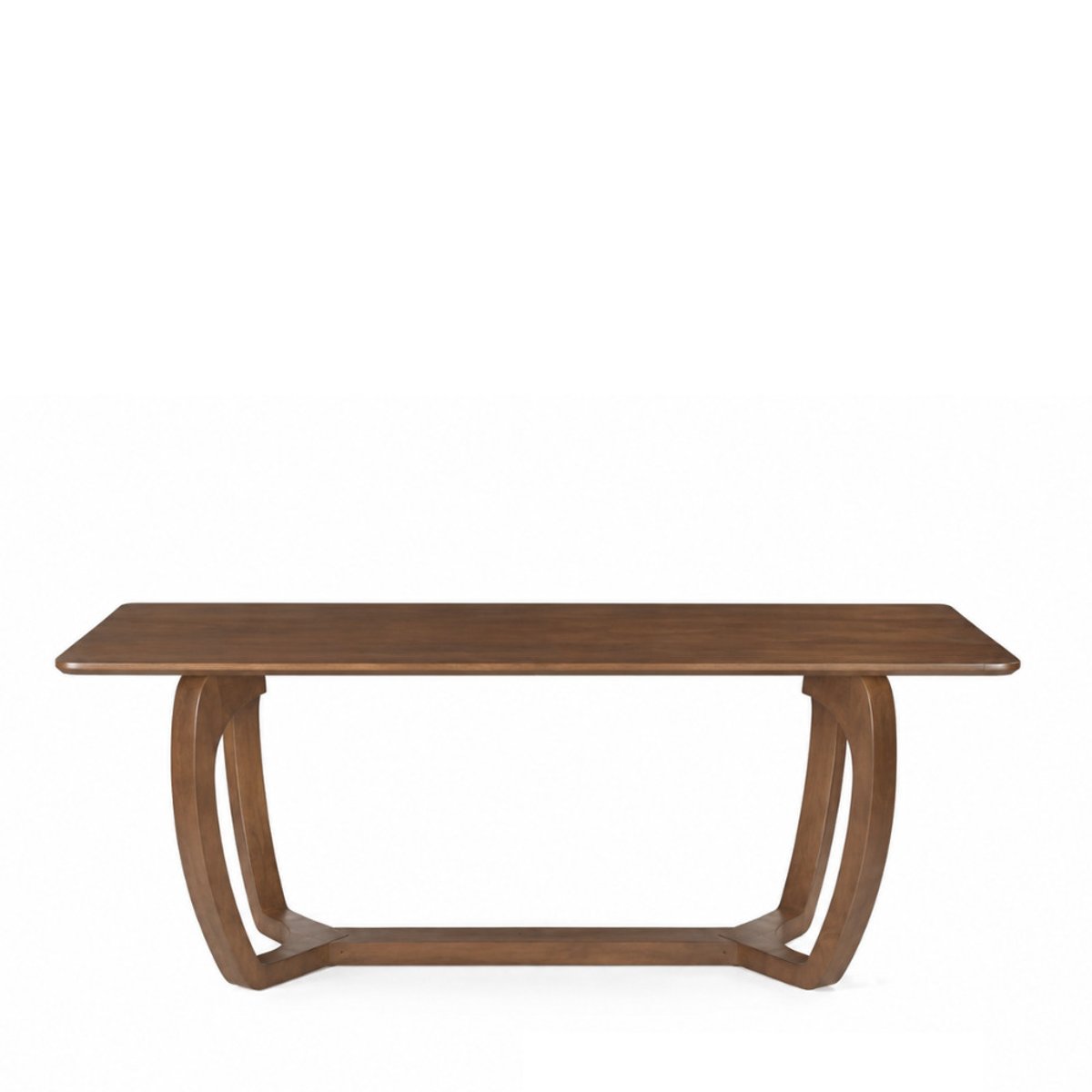 Table à manger 8 personnes en bois massif- DJANGO bois foncé, DRAWER