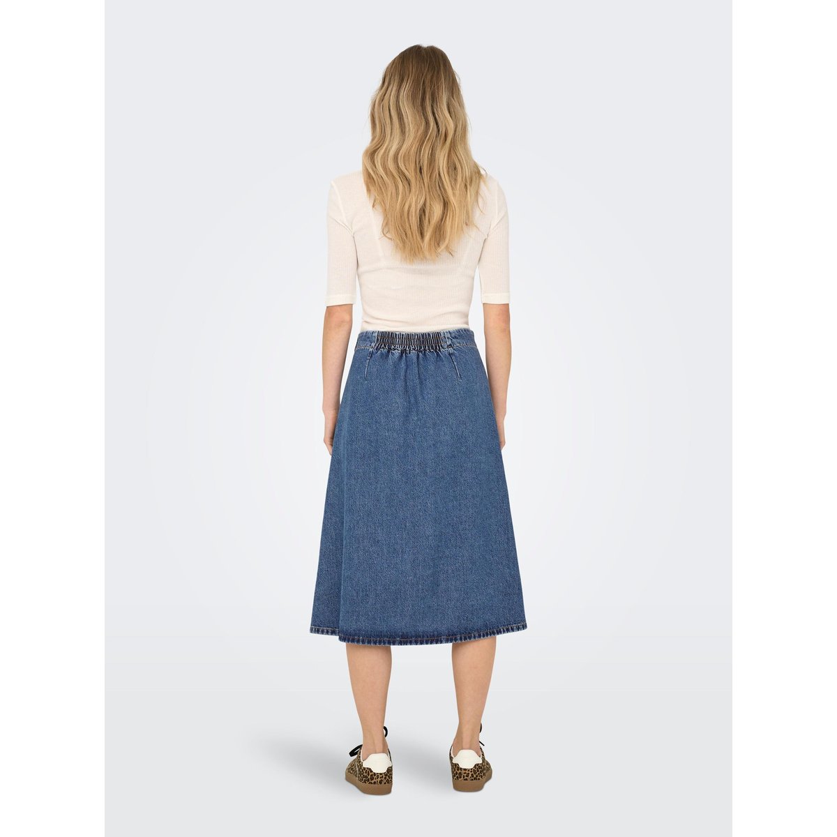 Jupe En Denim medium blue denim, ONLY