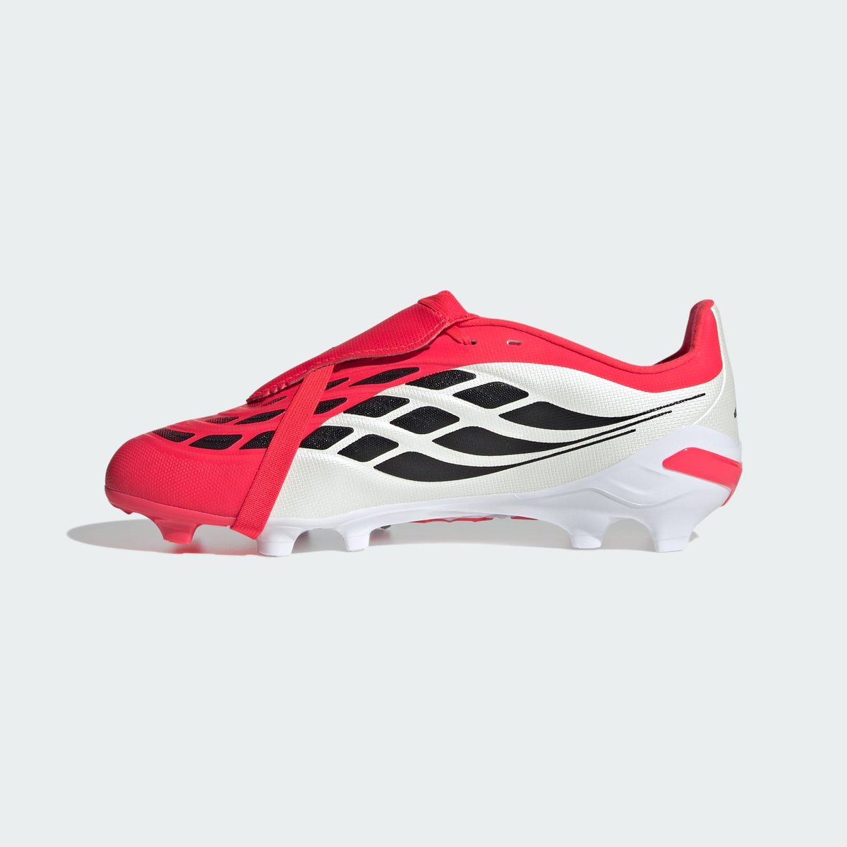 Chaussure De Football Predator League Languette Rabattable Terrain Souple Enfants lucid red / core black / cloud white, adidas Performance