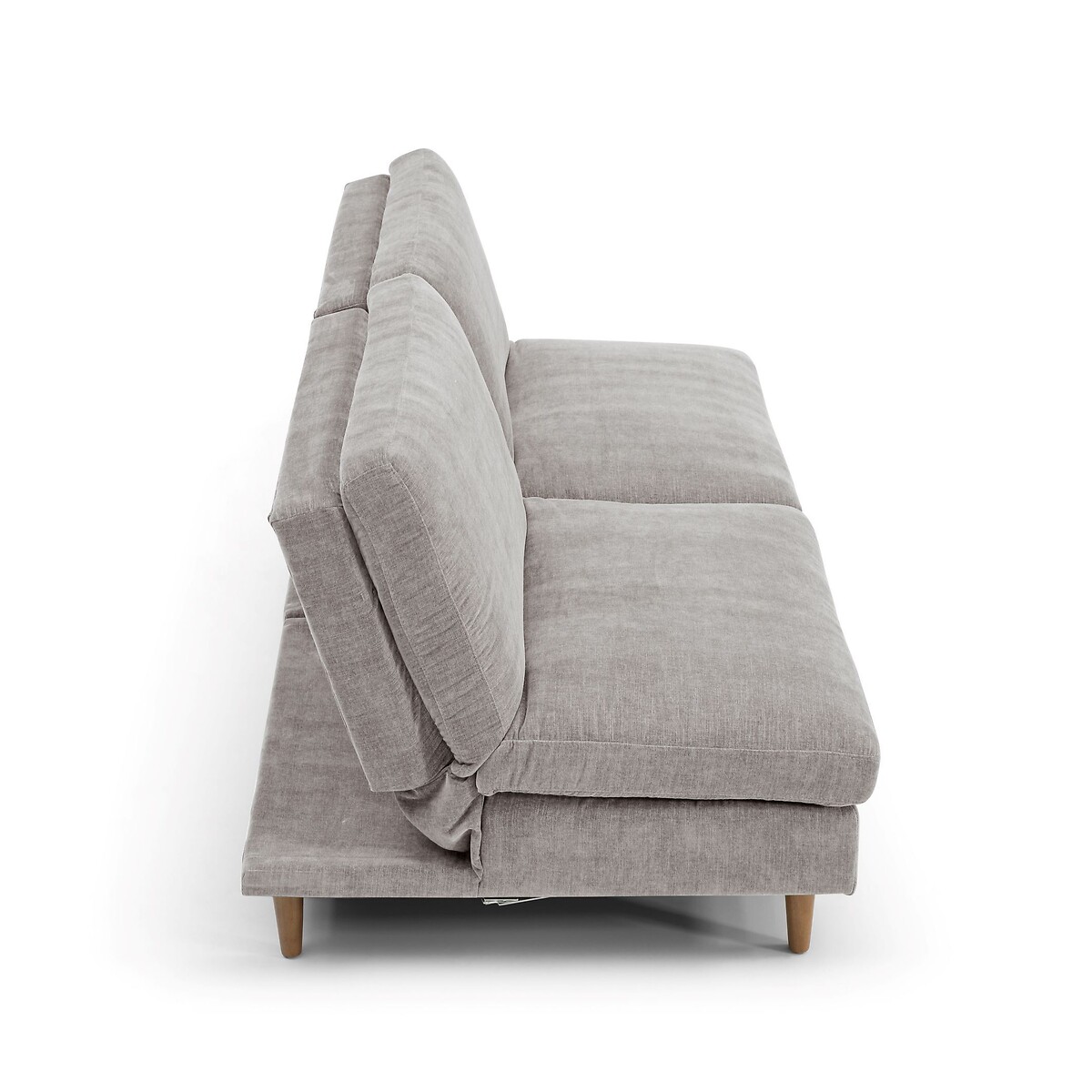 Sawyer Chenille 2 Seater Modular Click Clack Sofa Bed natural, SO'HOME