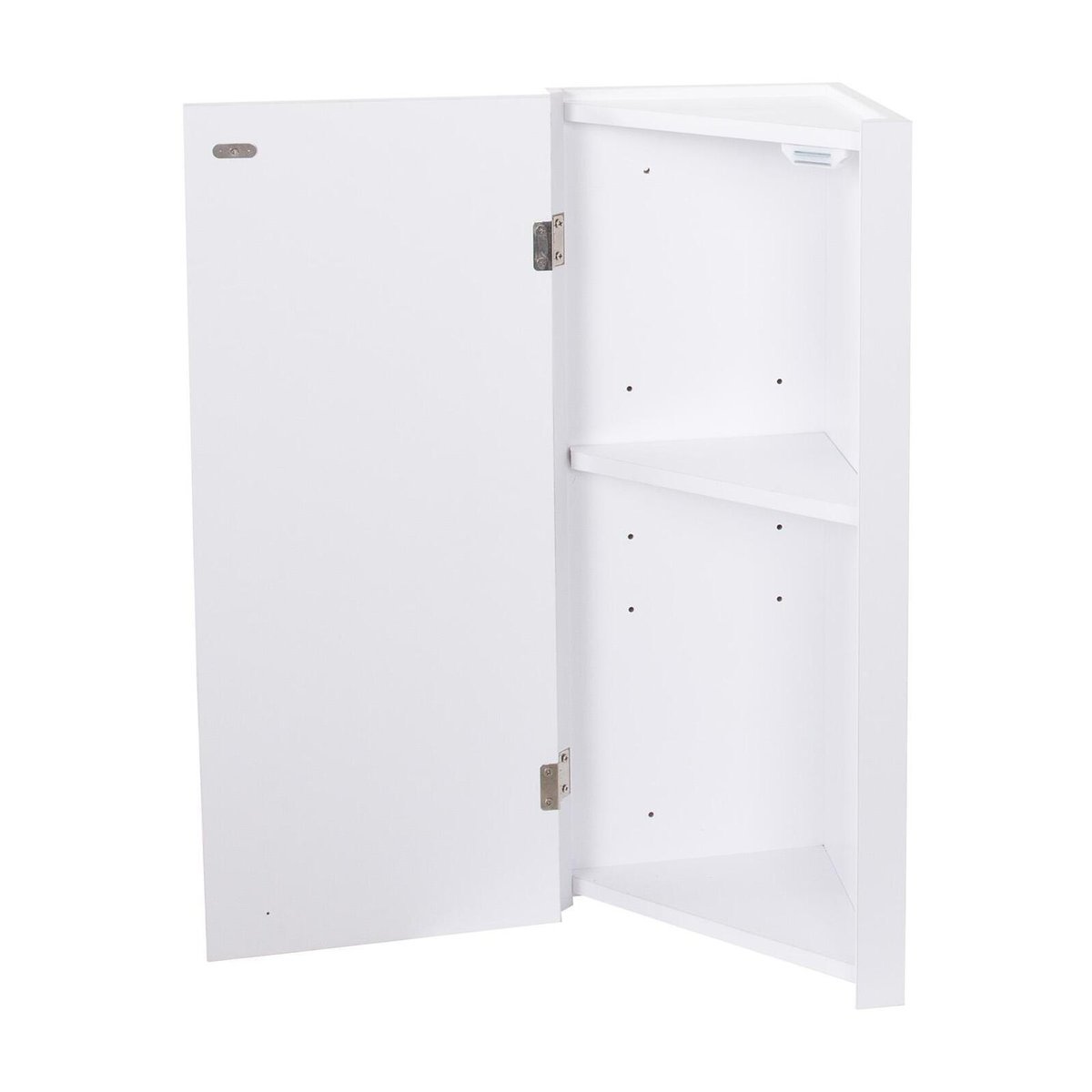 Armoire de toilette d'angle CLEO blanc, MOB IN