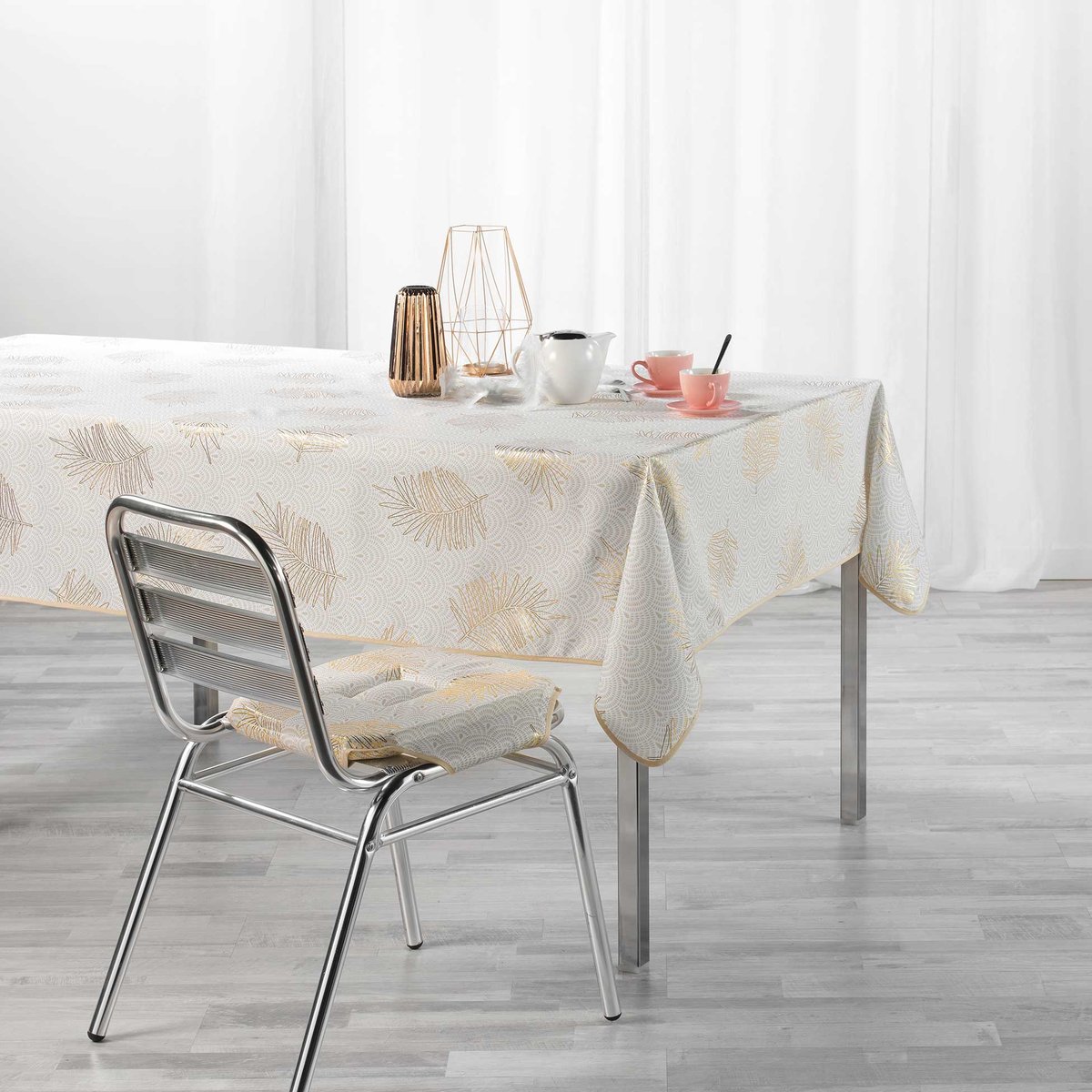 Nappe metallise Sunny gold beige, EDEN