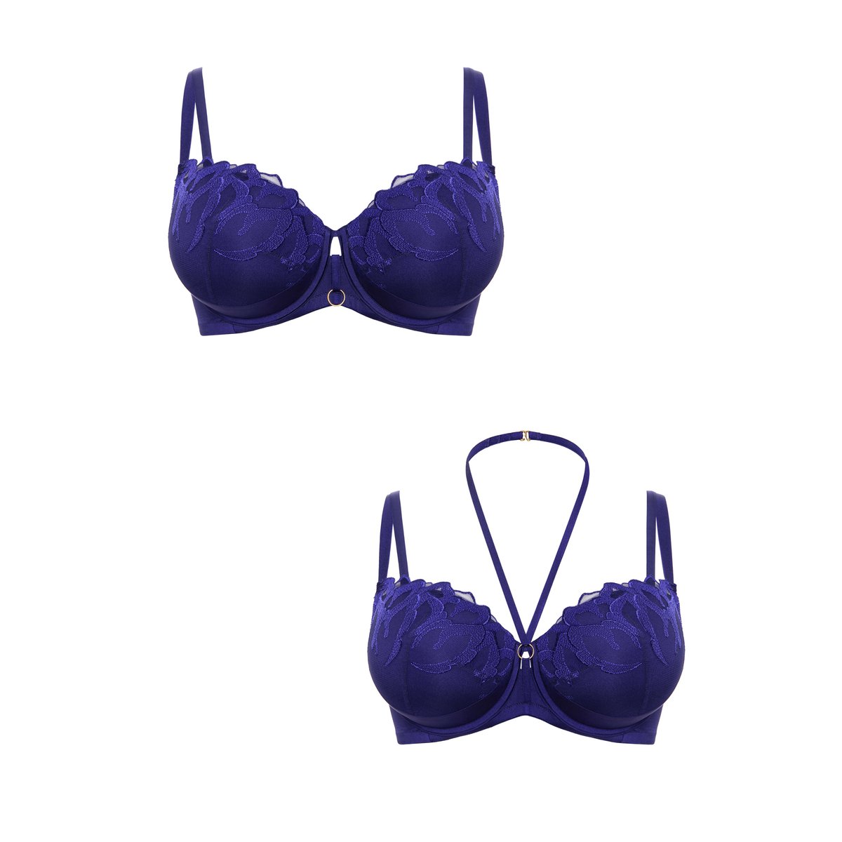 Soutien-gorge préformé Sapphire F bleu, LISCA