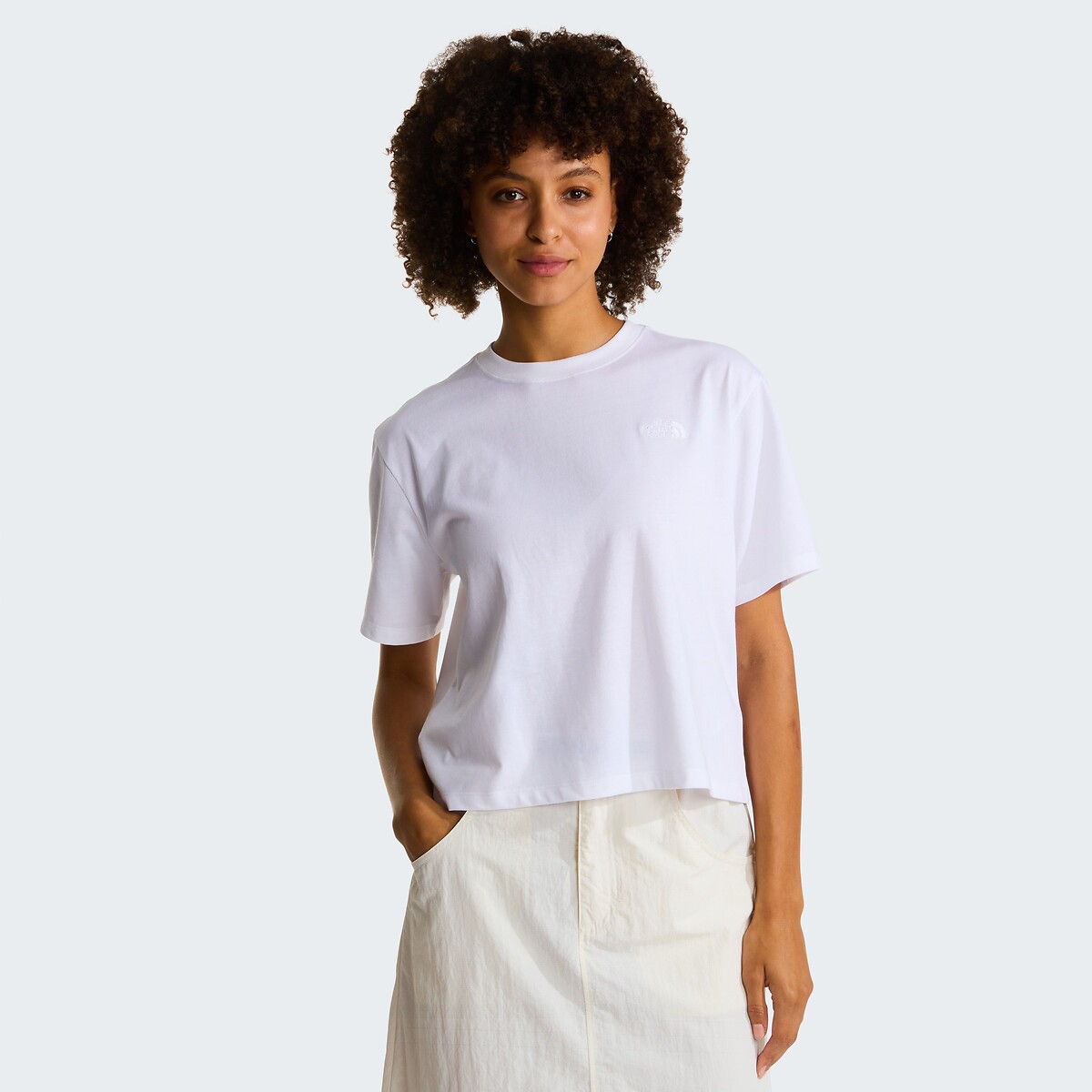 T-shirt court Simple Dome blanc, THE NORTH FACE