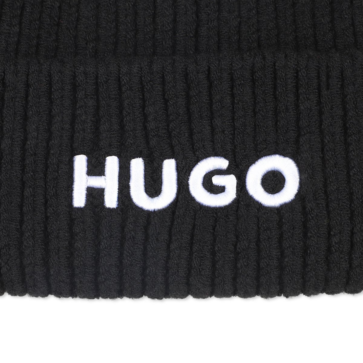 Beanie black, HUGO KIDSWEAR