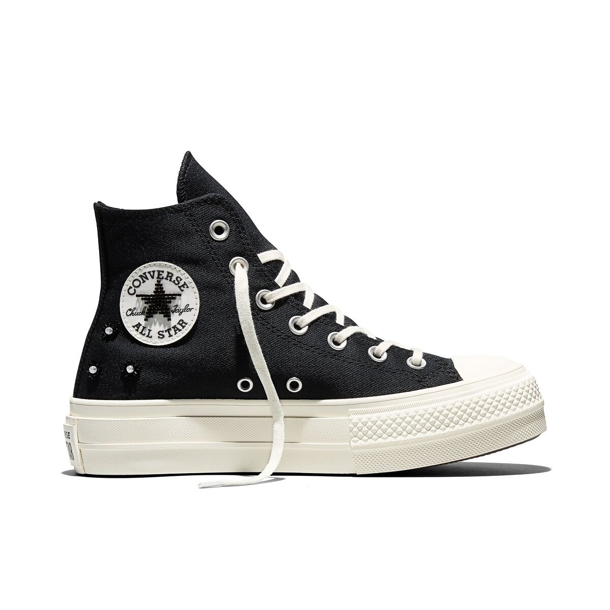 Sneakers CTAS Lift Beading zwart, CONVERSE