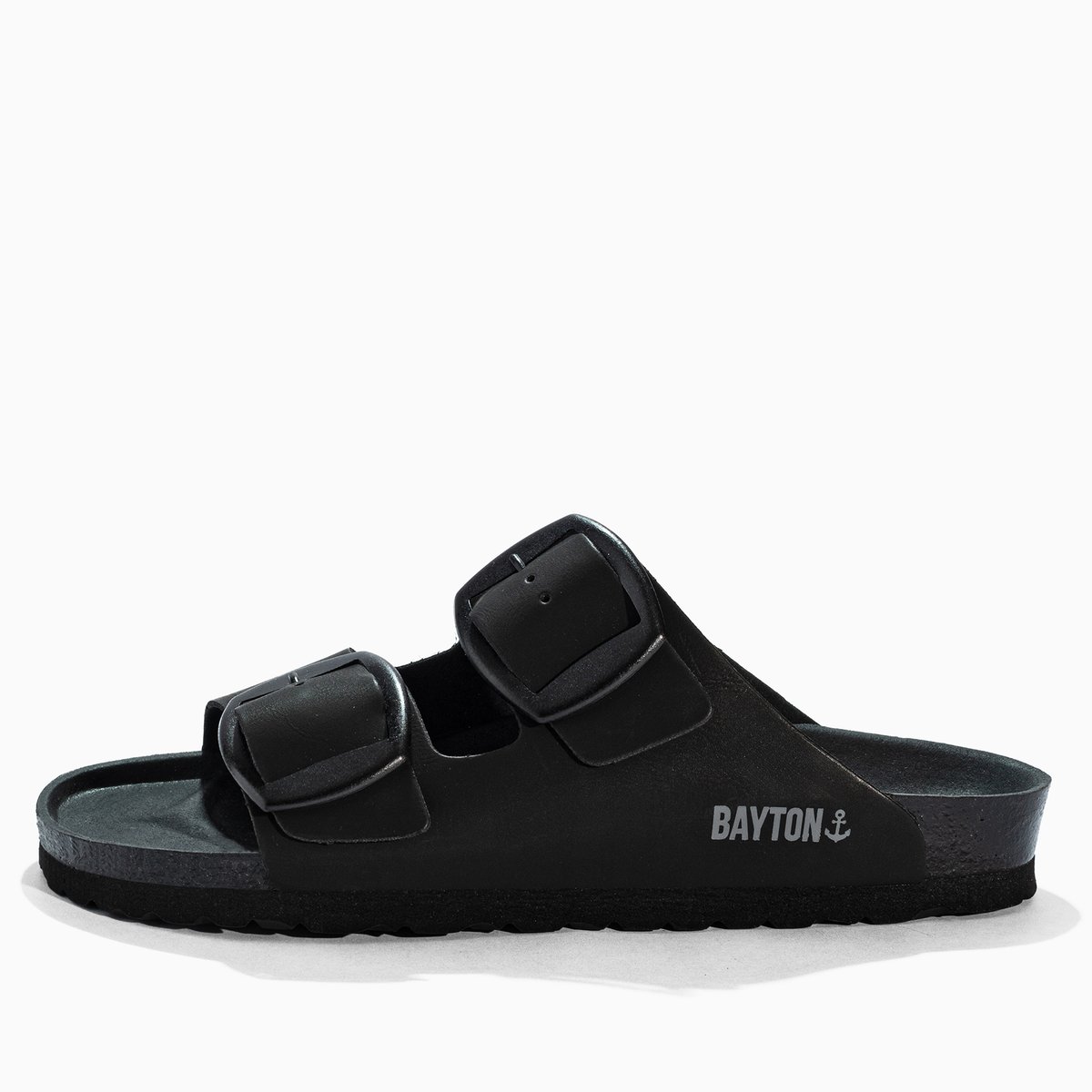Sandales Vegan ALICANTE noir, BAYTON
