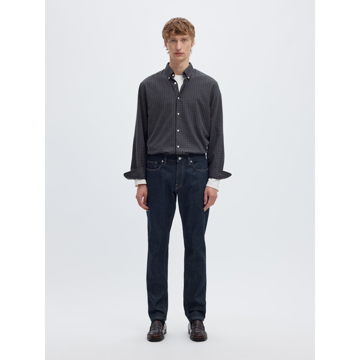 Jean Slim dark blue denim, SELECTED