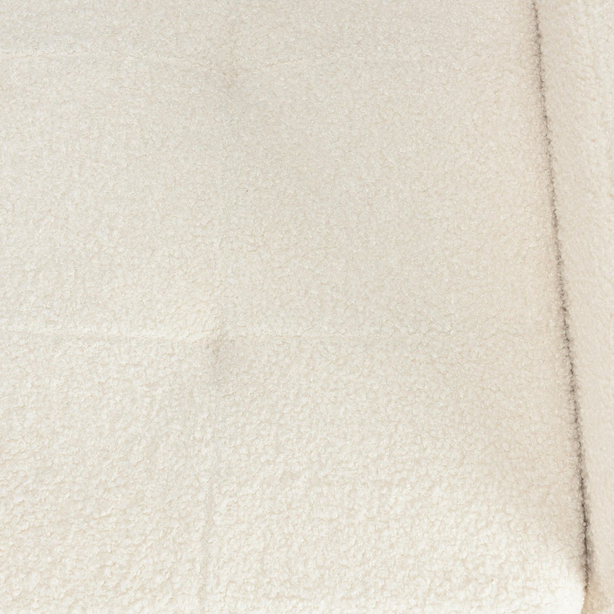 Banc coffre tissu bouclette écru COLOMBUS ecru, PIER IMPORT