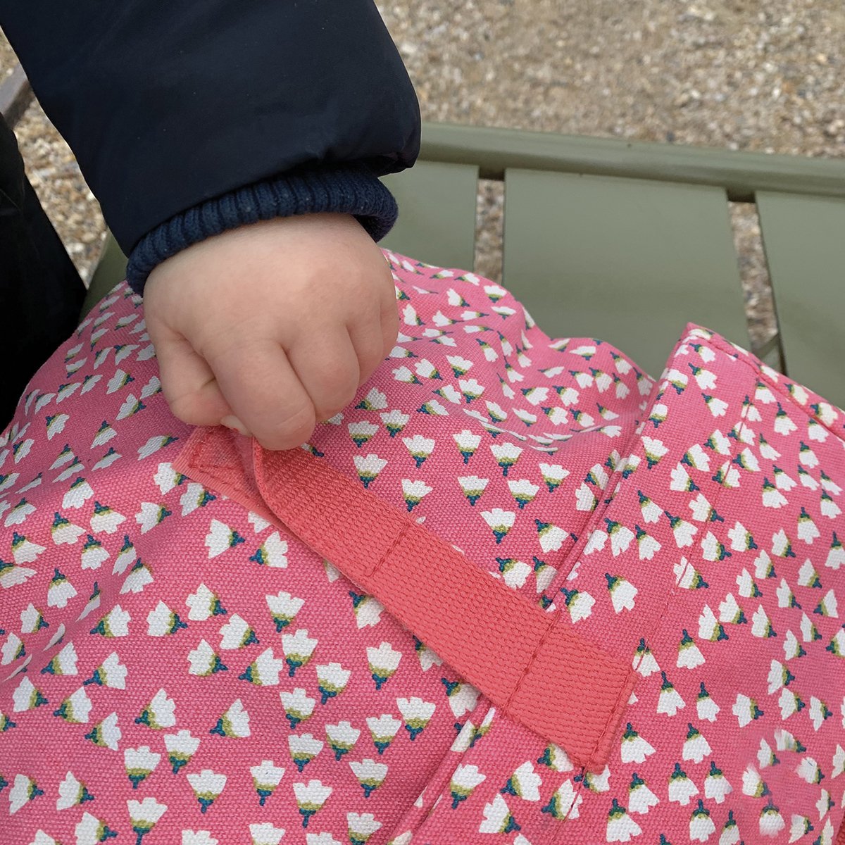 Sac à dos mini coursier LES FLEURS multicolore, PETIT JOUR