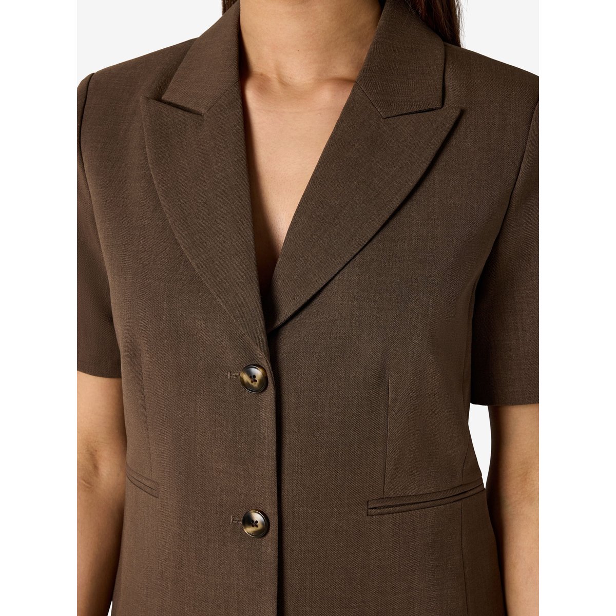 Blazer marron - chocolate brown1, NOISY MAY