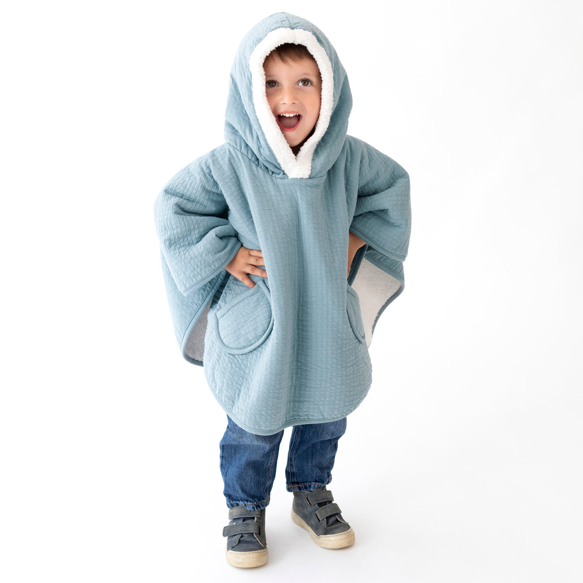 Poncho de voyage bébé pour siège auto - Dehors bien au chaud wonder, BEMINI