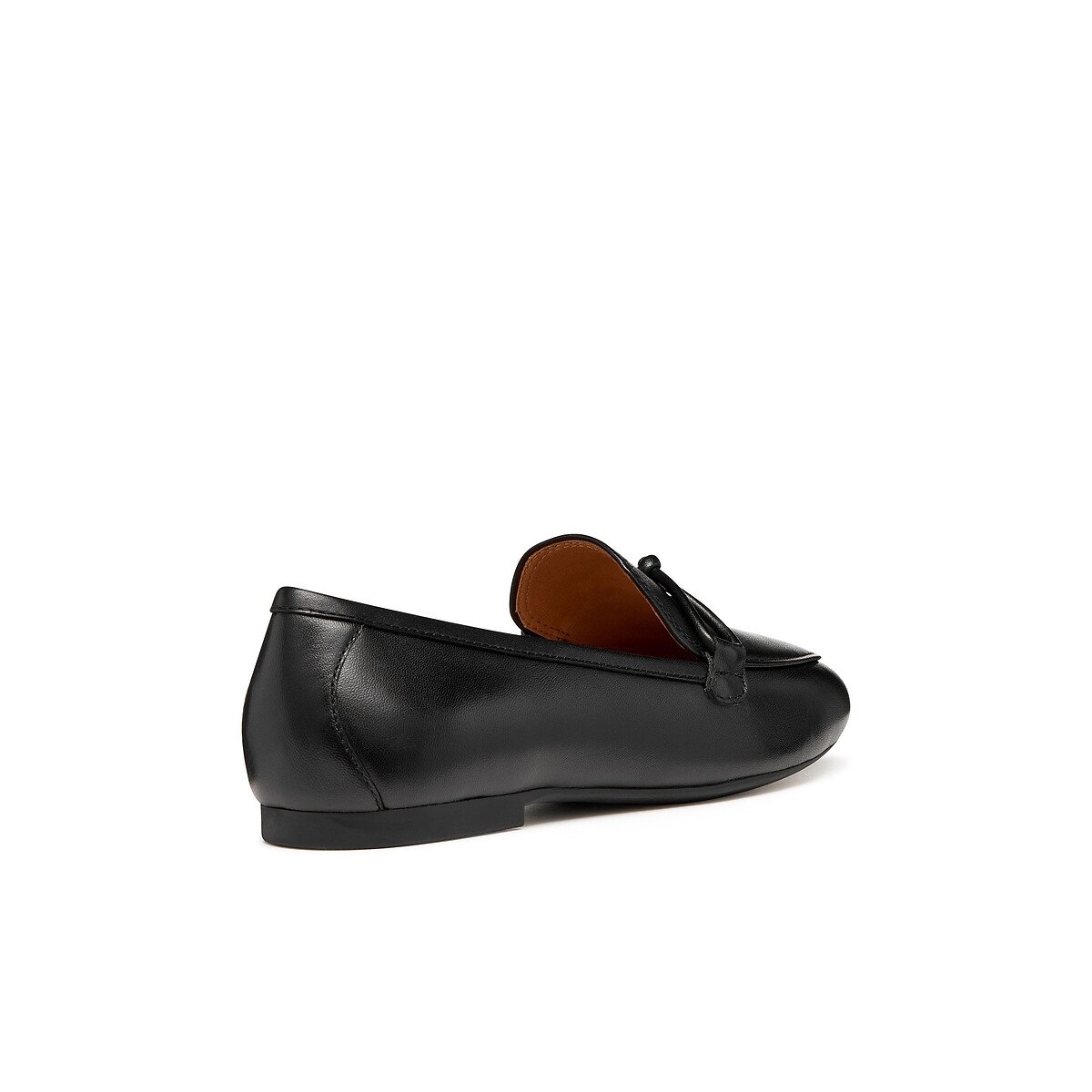 Mocassins en cuir New Palmaria noir, GEOX