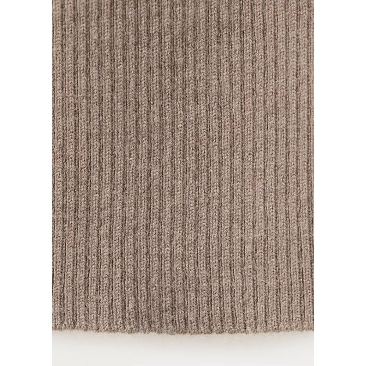 Cardigan maille côtelée capuche marron moyen, MANGO
