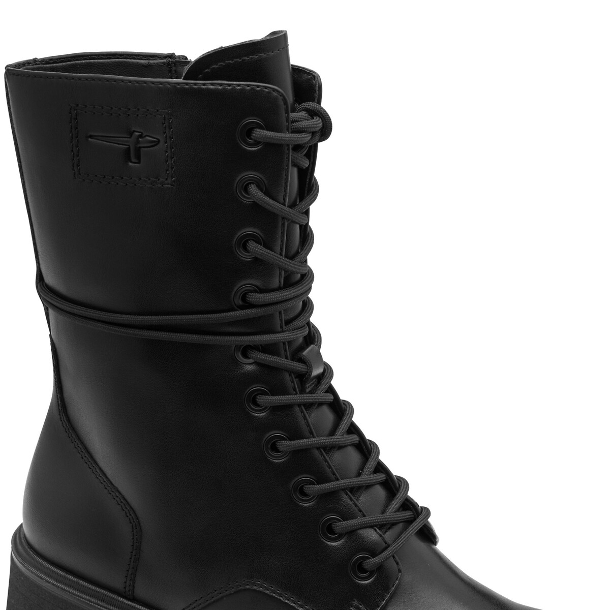 Lace-Up Ankle Boots black, TAMARIS