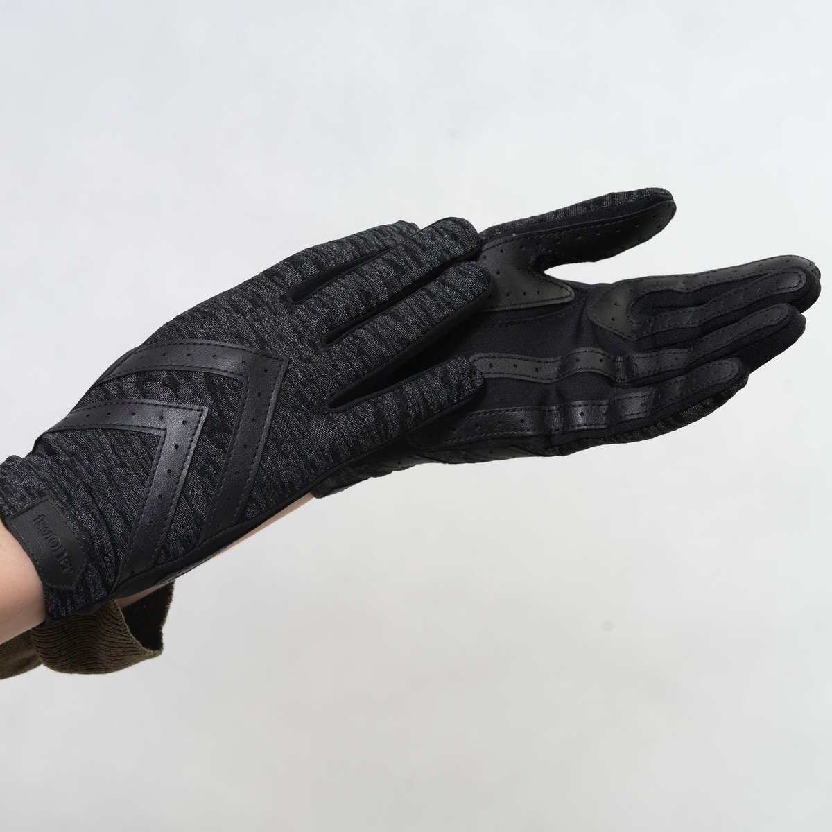 Gants tactiles tissu extensible recyclé, résistant à l'eau, non doublé, taille unique multicolor imprimé, ISOTONER