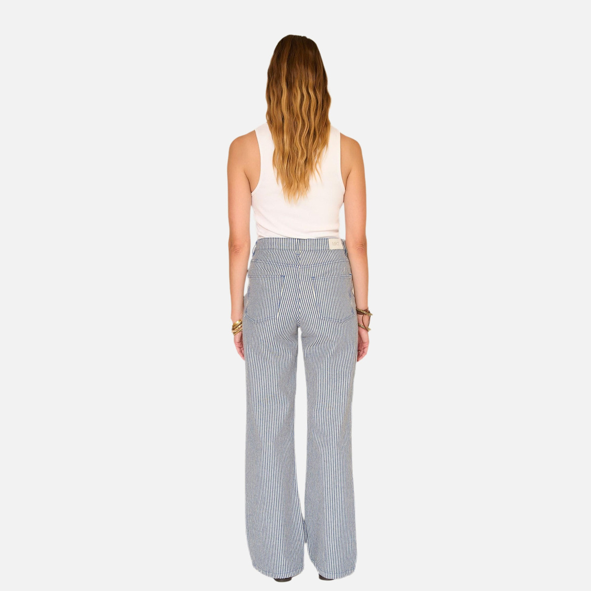 Jean THE JAGGER PORTOFINO STRIPES 26s bleu, MKT STUDIO