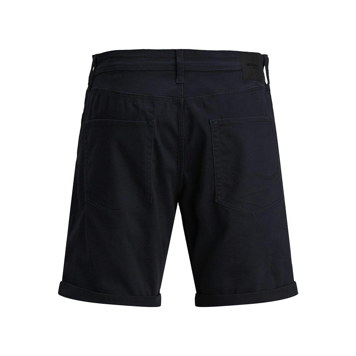 Short met omslag donkerblauw, JACK & JONES