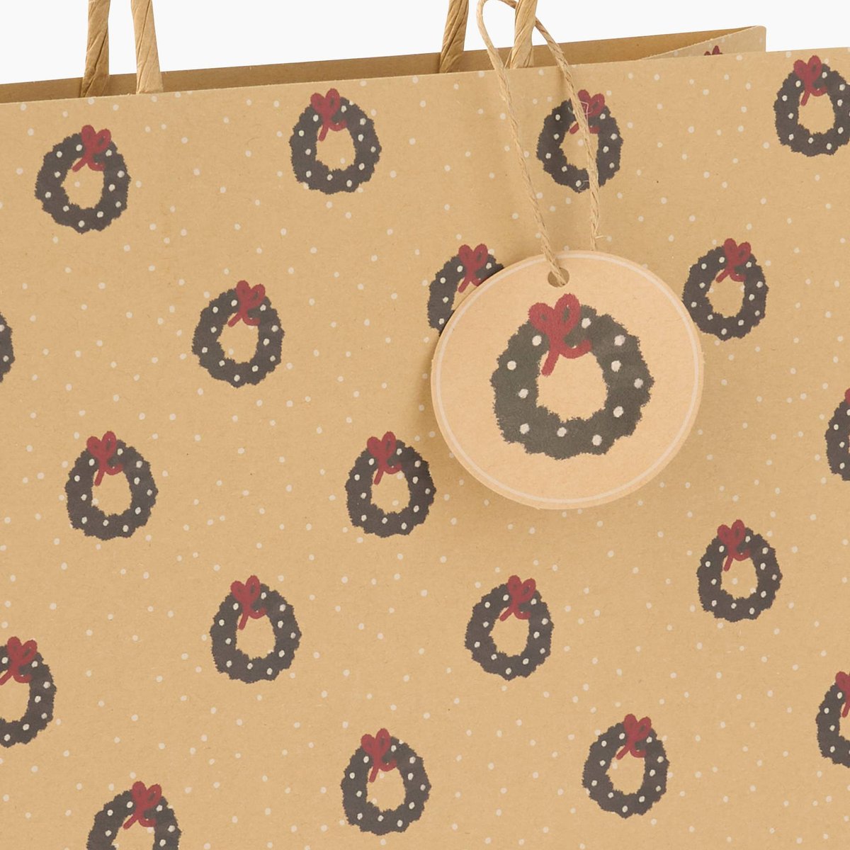 Papier cadeau marron, MONOPRIX