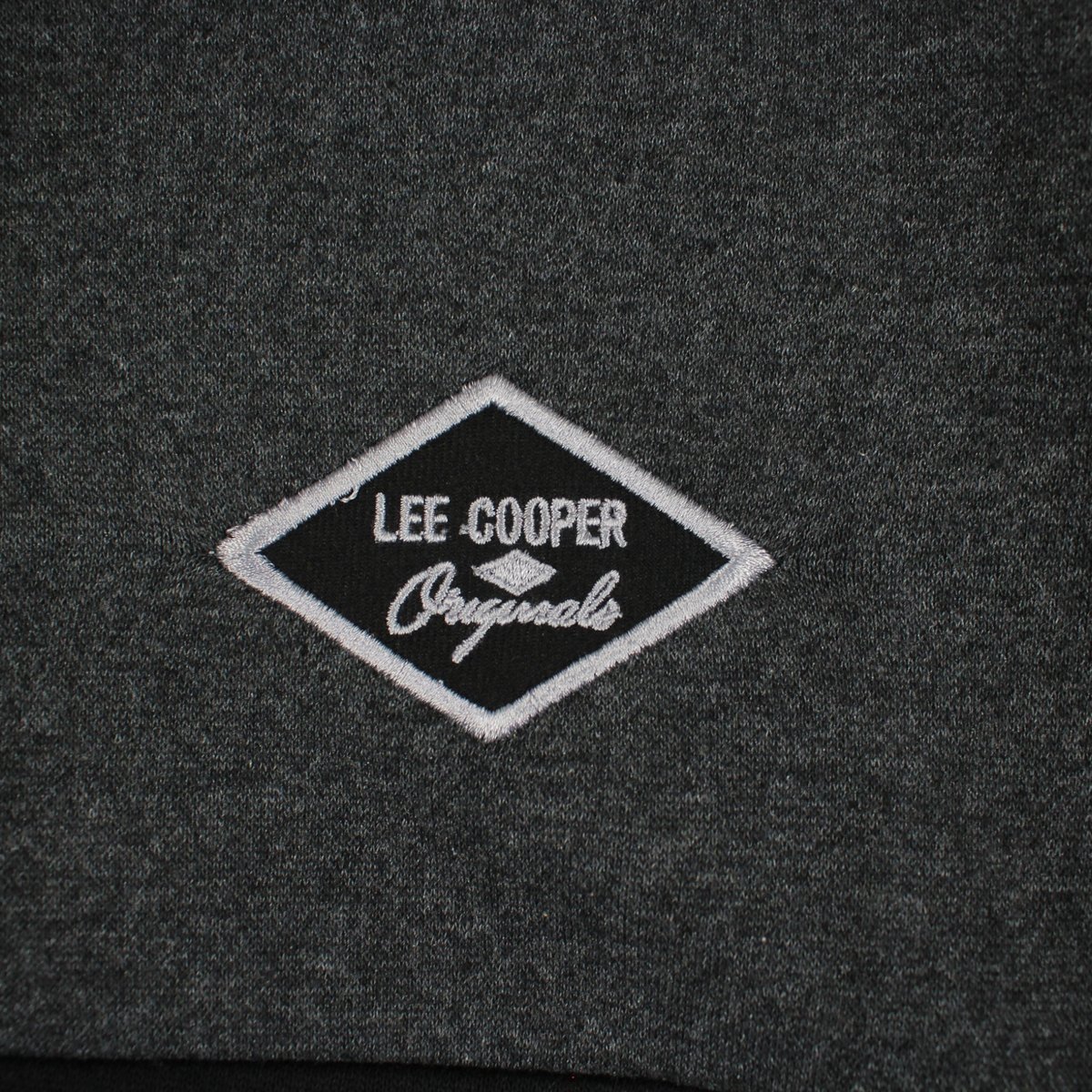 Sweat à capuche à empiècements, poche kangourou DOWNTOWN noir, LEE COOPER