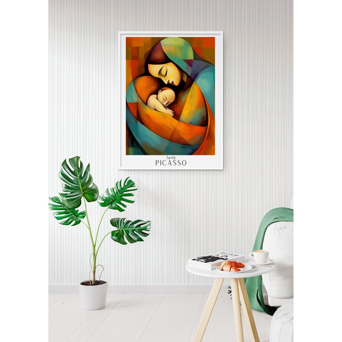 Affiche Picasso n°9 blanc, L'AFFICHERIE